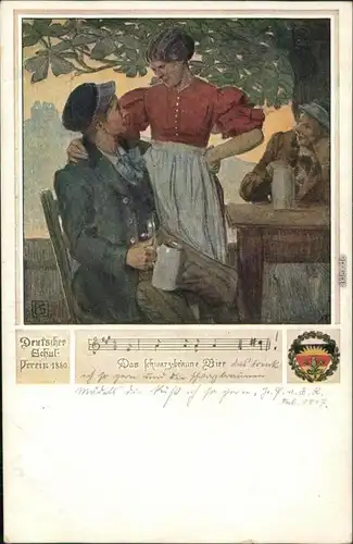  Deutscher Schulverein 1880 - Text - Das Schwarzbraune Bier 1918 
