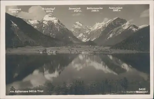 Ansichtskarte Eben am Achensee am Achensee 1932 