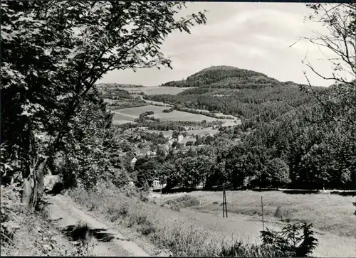 Ansichtskarte Geising-Altenberg (Erzgebirge) Blick auf den Ort 1981