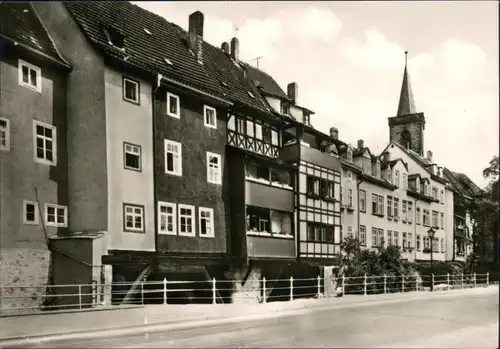Ansichtskarte Erfurt Krämerbrücke 1969