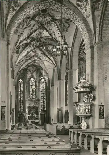 Ansichtskarte Herzberg (Elster) Ev. Marienkirche 1973