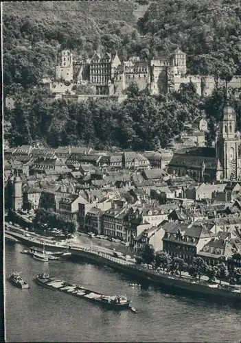 Ansichtskarte Heidelberg Heidelberger Schloss 1967