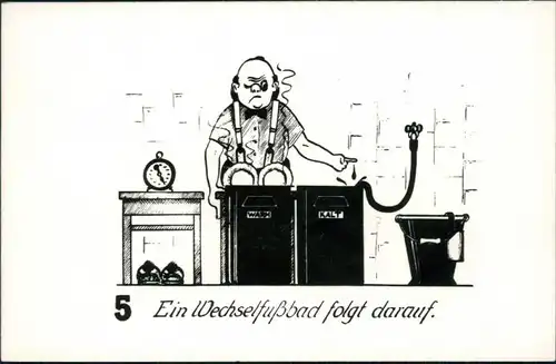 Berggießhübel-Bad Gottleuba-Berggießhübel Ein Wechselfussbad folgt darauf 1960