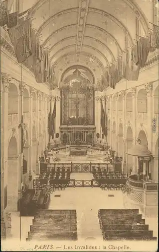 CPA Paris Les Invalides La Chapelle 1911 