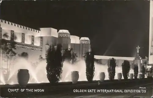 San Francisco Golden Gate International Exposition:  of the Moon Nightview 1939