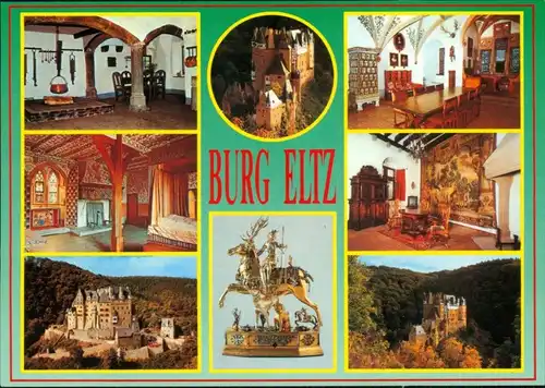 Ansichtskarte Wierschem Burg Eltz 1995
