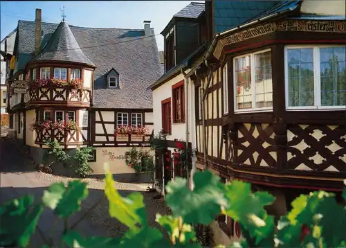 Ansichtskarte Enkirch-Traben-Trarbach Heimatstuben und Ratsschenke 1995