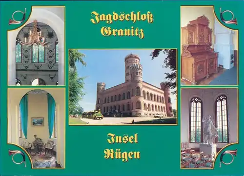 Ansichtskarte Binz (Rügen) Jagdschloss Granitz 1995