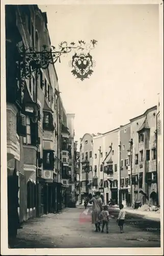 Ansichtskarte Rattenberg Straßenpartie - Geschäfte 1927 