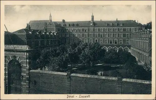 CPA Douaumont Blick auf das Lazarett 1915 