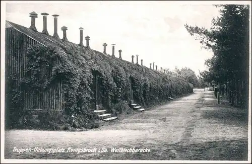 Königsbrück Truppenübungsplatz - Wellblechbaracken 1924