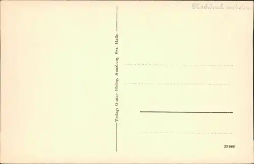 Ansichtskarte Annaburg Schloß - Trompeterstand 1922 