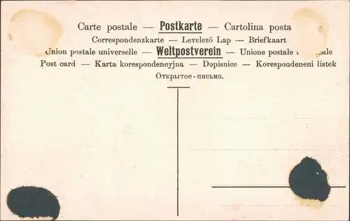  Junge und Mädchen - Puppe Donadini Dresden Scherz Künstlerkarte 1920 