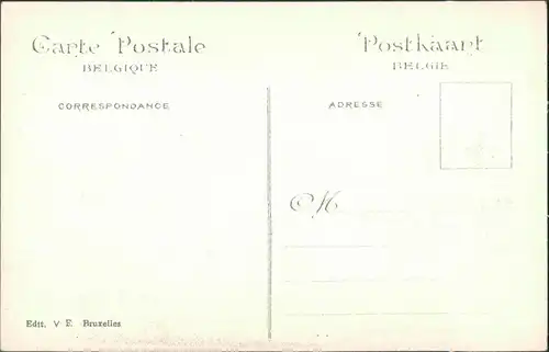 Postkaart Brüssel Bruxelles EXPO - Indo Chine - Asien 1910 