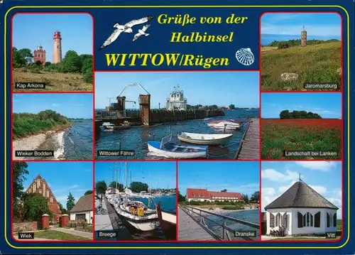 Mecklenburg Vorpommern Halbinsel Wittow - Kap Arkona, Bodden, Jaromarsburg 1995