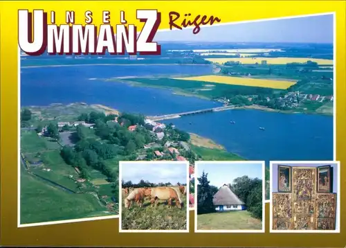 Ansichtskarte Insel Ummanz Luftbild 2003