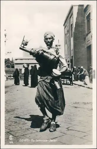 Kairo القاهرة The Lemonade Seller - Typen Egypt 1929 