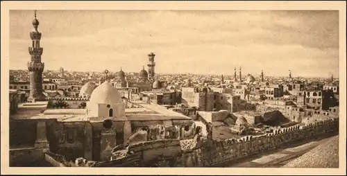 Kairo القاهرة General View/Totale 1928 