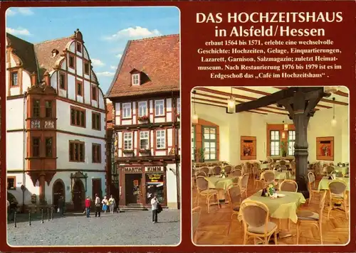 Ansichtskarte Alsfeld Hochzeitshaus 1994