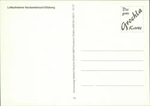 Ansichtskarte Neckarsteinach Luftbild 1995