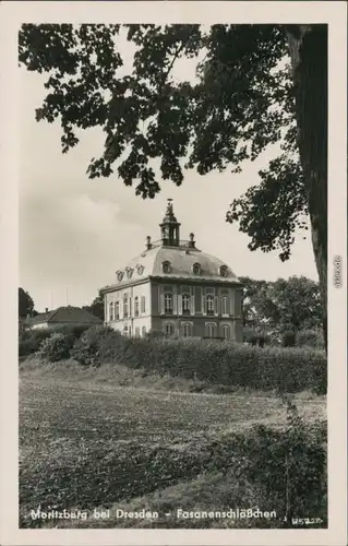 Ansichtskarte Moritzburg Kgl. Jagdschloss - Fasanenschlösschen 1953