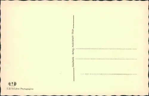 Ansichtskarte Schwarzburg Untere Gallerie - Schwarzburg 1932 