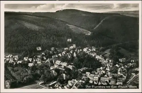 Ansichtskarte Elgersburg Luftbild 1934 