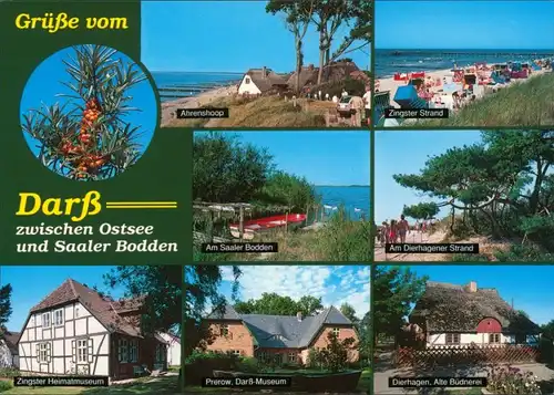 Zingst-Darss Strand, Saaler Bodden, Heimatmuseum, Alte Büdnerei 1995