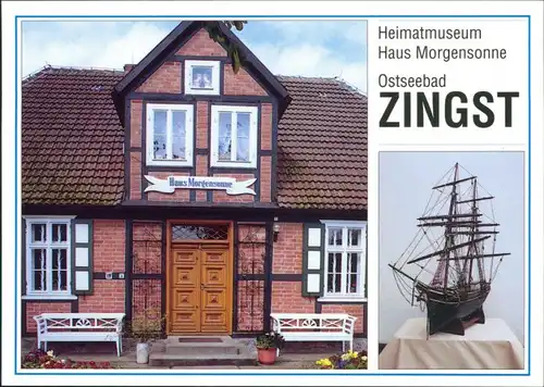 Ansichtskarte Zingst Heimatmuseum 1995