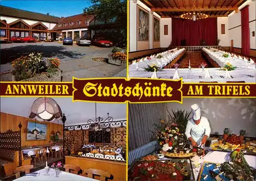 Ansichtskarte Annweiler am Trifels Stadtschänke 1991