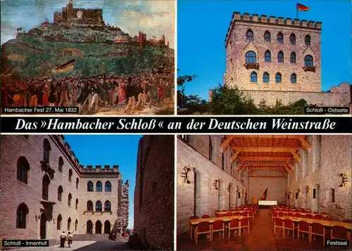 Hambach-Neustadt an der Weinstraße Neustadt an der Haardt Hambacher Schloss (Maxburg) 1992