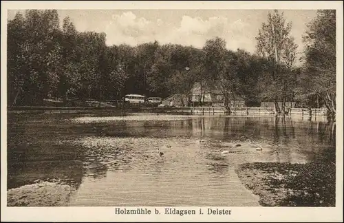 Ansichtskarte Eldagsen-Springe Holzmühle 1916 