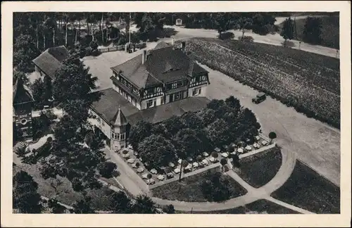 Ansichtskarte Bad Klosterlausnitz Luftbild Kurhotel Zur Köppe7 1931 