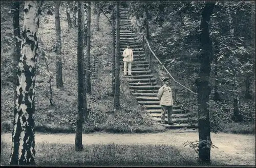 Ansichtskarte Albertstadt-Dresden Garnisionslazarett 1914 