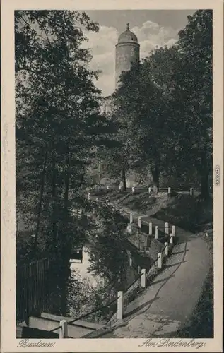 Ansichtskarte Bautzen Budyšin am Lindenberg 1928