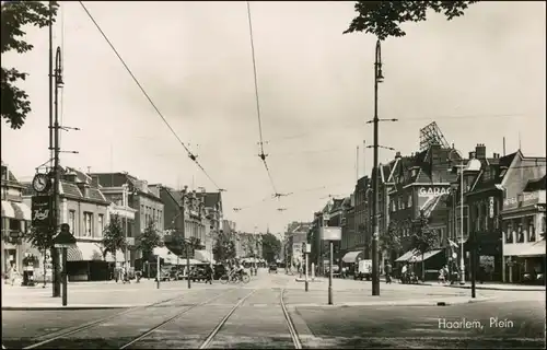 Postkaart Haarlem Straßenpartie - Plein 1935 