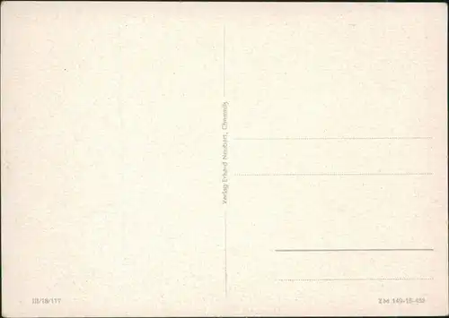 Ansichtskarte Augustusburg Innenansicht Cafe Friedrich 1956 