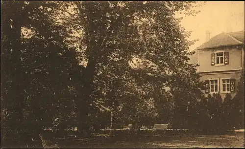 Ansichtskarte Coswig Sachsen Haus die Alten Linden Heilstätte Lindenhof 1914 