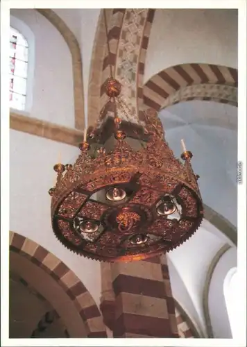 Ansichtskarte Ankum St. Nikolaus Dom - Kronleuchter 1995