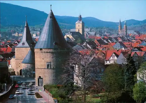 Ansichtskarte Goslar Blick über das Breite Tor 1995