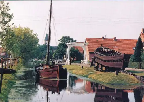 Ansichtskarte Papenburg (Ems) Am Obenende 1995