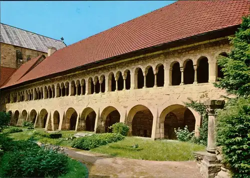 Ansichtskarte Hildesheim Dom - Romantischer Kreuzgang 1995