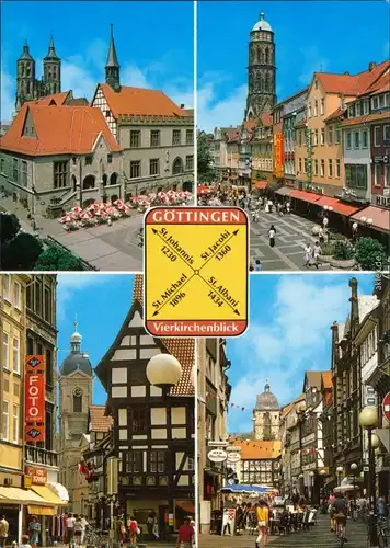 Göttingen St. Johannis-, St. Jacobi-, St. Michael-, St. Albanikirche 1995