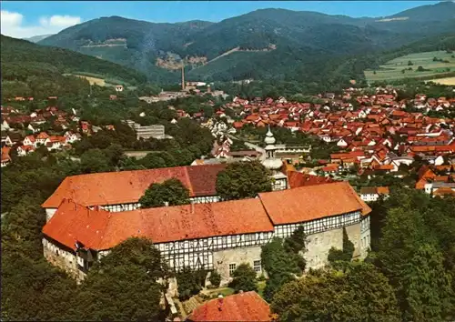Ansichtskarte Herzberg (Harz) Welfenschloss 1995