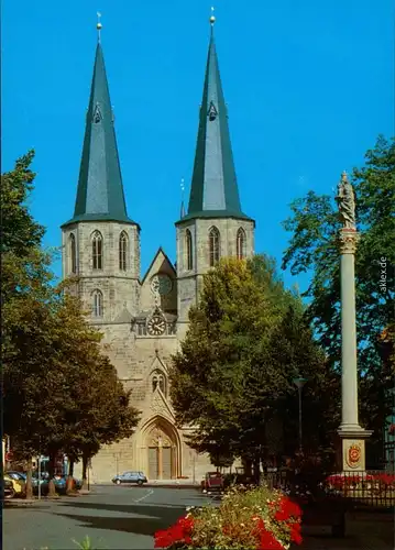 Ansichtskarte Duderstadt St. Cyriakus-Probsteikirche 1995