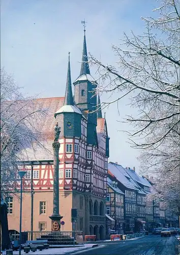 Ansichtskarte Duderstadt Rathaus 1995
