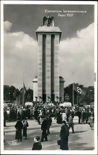 CPA Paris EXPO PARIS - Deutsche Propaganda 1937 