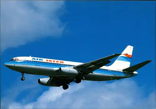 CPA Orly Flugzeug: Air Inter Mercure (F-BTTI) Paris Orly 1990