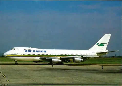 Roissy-en-France Flugzeug Boeing 747-2Q2B (F-ODJG) Paris C.D.G. 1990