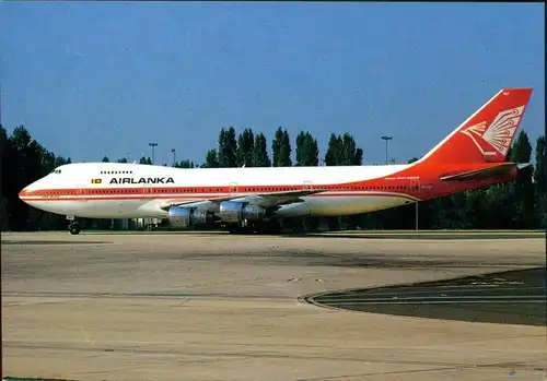 Roissy-en-France Flugzeug Boeing 747-238B (4R-ULF) Paris CDG 1990